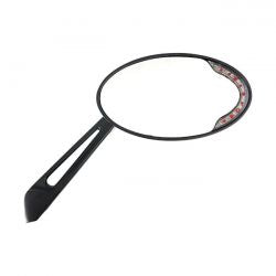MCS Cateye Led Turn Signal Mirror Set. Black