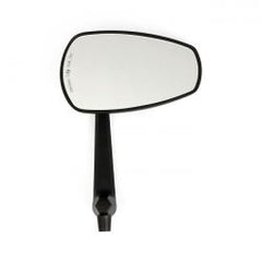 MCS Slipstream Mirror Set. Straight Stem, Black