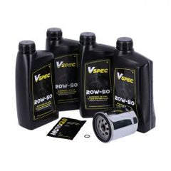 MCS Engine Oil Service Kit. 20W50 Synthetic