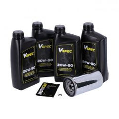 MCS Engine Oil Service Kit. 20W50 Synthetic