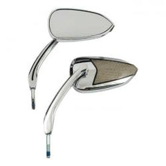 MCS Fury, Led Turn Signal Mirror Set. Chrome