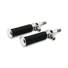 MCS Softail Passenger Foot Peg Kit. Chrome End Caps