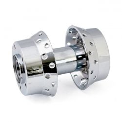 MCS Front Wheel Hub, Chrome