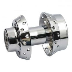 MCS Front Wheel Hub, Chrome
