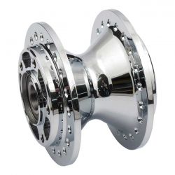 MCS Front Wheel Hub, Chrome