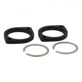 MCS Exhaust Flange And Retainer Kit. Black
