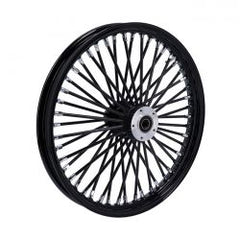 MCS Radial 48 Fat Spoke Front Wheel 2.15 X 21 Sf Black