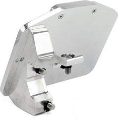 CPV, License plate bracket kit swing. Polished. France