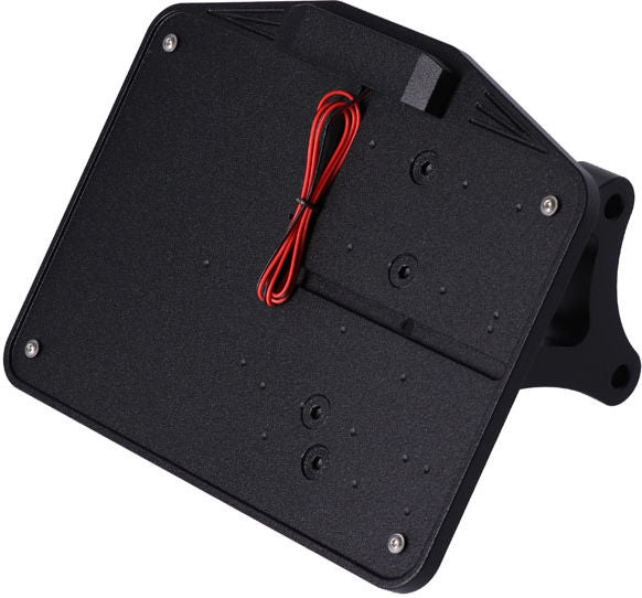 CPV, license plate bracket kit. Black