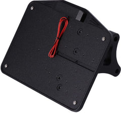 CPV, license plate bracket kit. Black
