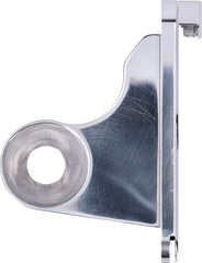 CPV, 'slide-in' license plate bracket. Side mount, polished
