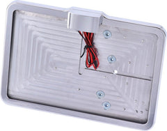 CPV, 'slide-in' license plate bracket. Side mount, polished