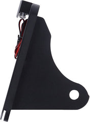 CPV, 'slide-in' license plate bracket. Side mount, black