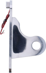 CPV, side mount license plate bracket. Polished