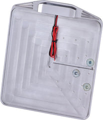 CPV, side mount license plate bracket. Polished
