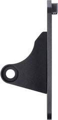 CPV, side mount license plate bracket. Black powder coated