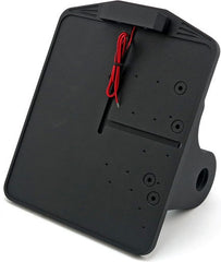 CPV, side mount license plate bracket. Black powder coated