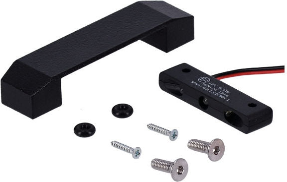 CPV, Micro-LED license plate light & housing. Black