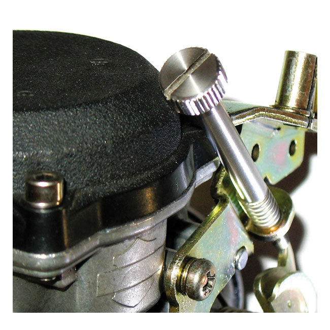 extended idle screw kit. Hand adjustable