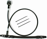 Feuling, oil tank breather kit. Black. Touring
