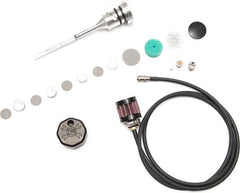 Feuling, oil tank breather kit & vented dipstick. Black cap