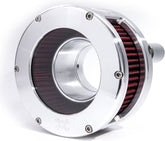 Feuling, BA Air Cleaner Kit, Raw Finish, Red Filter