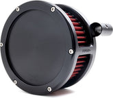 Feuling, BA Air Cleaner Kit, Black Finish, Red Filter