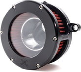 Feuling, BA Air Cleaner Kit, Black Finish, Red Filter