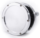 Feuling, BA Air Cleaner Kit, Raw Finish, Black Filter