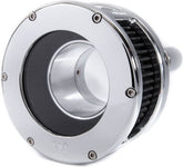 Feuling, BA Air Cleaner Kit, Chrome Finish, Black Filter