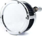 Feuling, BA Air Cleaner Kit, Chrome Finish, Black Filter