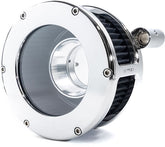 Feuling, BA Air Cleaner Kit, Chrome Finish, Black Filter