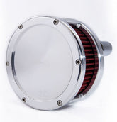 Feuling, BA Air Cleaner Kit, Raw Finish, Red Filter