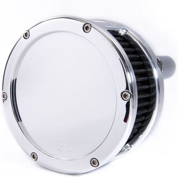 Feuling, BA Air Cleaner Kit, Chrome Finish, Black Filter