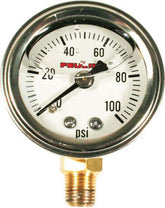 Feuling, Liquid Filled Pressure Gauge white
