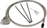Feuling, Stainless Remote Oil Psi Gauge Kit M8