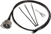Feuling, Black Remote Oil Psi Gauge Kit M8