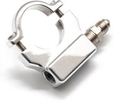 Feuling, 1" Handlebar Psi Gauge Mount - Chrome