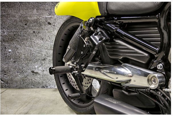Free Spirits, rear set controls for V-Rod