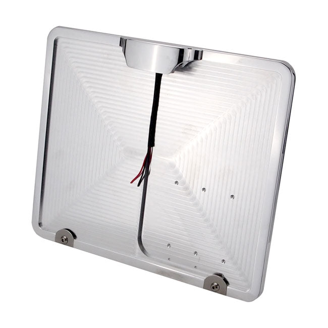 License plate holder - Austria. Polished