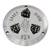 derby cover Lucky Dice. Polished