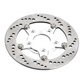 K-Tech Front Right Brake Rotor 85" Stainless,Polish Center