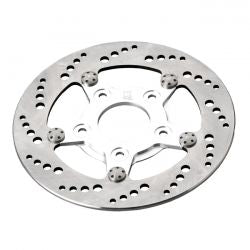 K-Tech Front Left Brake Rotor 85" Stainless,Polished Center
