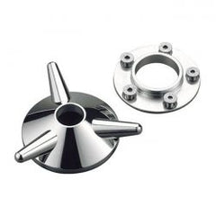 Kustom Tech, Spinner Wheel Hub Cover Aluminum