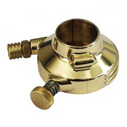 K-Tech Deluxe External Throttle Housing Polished Brass