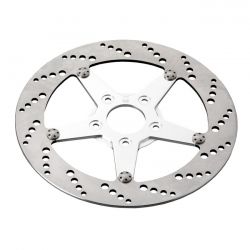 K-Tech, Drilled Brake Rotor StainleSS Steel 115 Inch