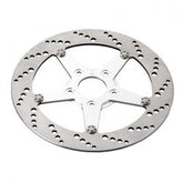 K-Tech, Drilled Brake Rotor StainleSS Steel 115 Inch
