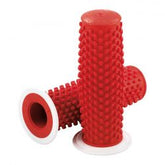 K-Tech, Kustom Rubber Grips Red With White Flange