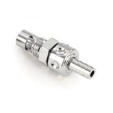 Kustom Tech, In-Line Fuel Valve For S&S E/G Carb Chrome