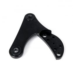 K-Tech 2-Piston Caliper Mounting Bracket Left Black